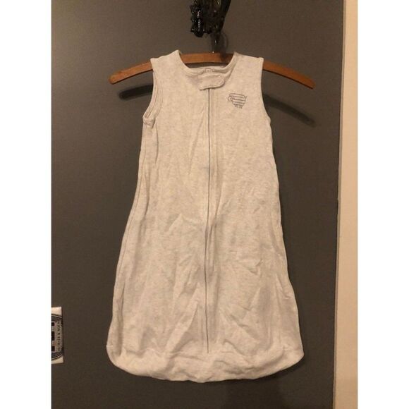 Carters size 6/9 months baby gray sheep sleep sac blanket - Picture 1 of 3